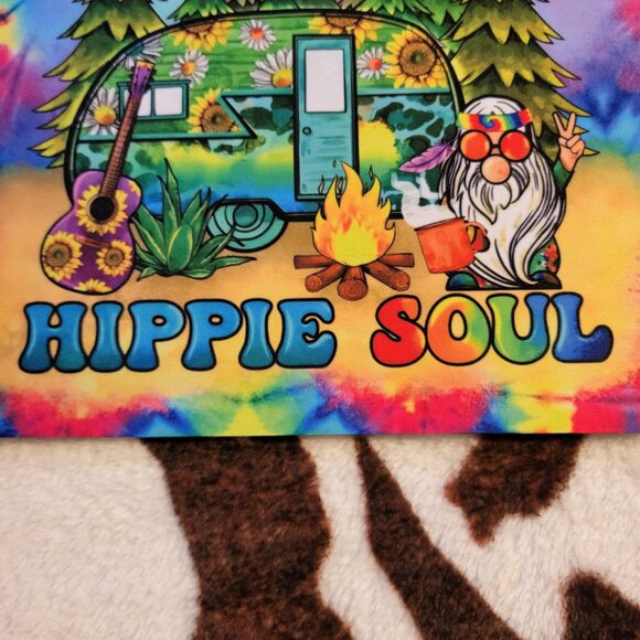 Hippie Soul Gnome Camper Computer Non Slip Custom Mouse Pad Handmade - Picture 3 of 7